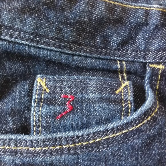 3GR 3 Girls Running low rise bootcut 28x33 like new - Picture 8 of 8